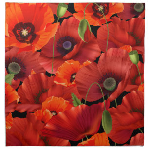 Poppy Cloth Napkin