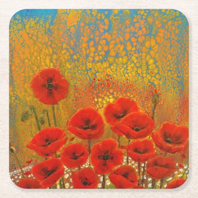 Poppy Coaster (Front)