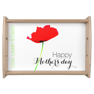 POPPY Collection 01 Mother's day Serving Tray