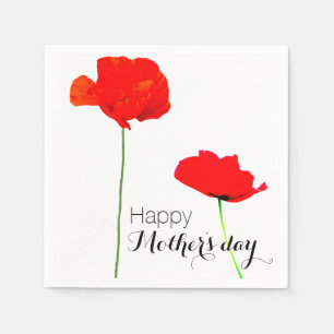 POPPY Collection 03 Mother's day Paper Napkins