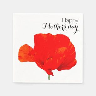 POPPY Collection 06 Mother's day Paper Napkins