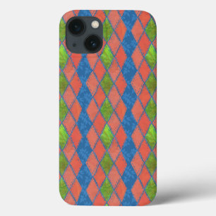 Poppy Colours Faux-patchwork iPad Case-Mate Case