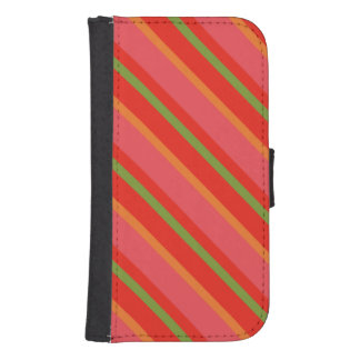 Poppy Colours Stripes Wallet and Phone Case