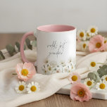 POPPY Cute Pastel Wildflower World's Best Grandma Mug<br><div class="desc">This ceramic mug features light colored pastel wildflowers and a fun handwritten script font. This coffee cup is the perfect gift for your favorite grandma out there for her birthday,  a Mother's Day Gift,  or just because. Add a special message onto the backside for a personal touch.</div>