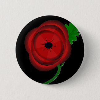 Poppy day - badge button