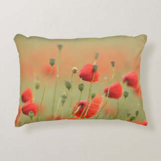 poppy decorative pillow