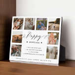 Poppy Definition Script Photo Collage Keepsake Plaque<br><div class="desc">Send a beautiful personalized gift to your poppy that he'll cherish forever. The plaque is designed like a dictionary definition with "Poppy" designed in a beautiful handwritten black script style. Special personalized family photo collage photo block to display your own special family photos and memories. Our design features a simple...</div>