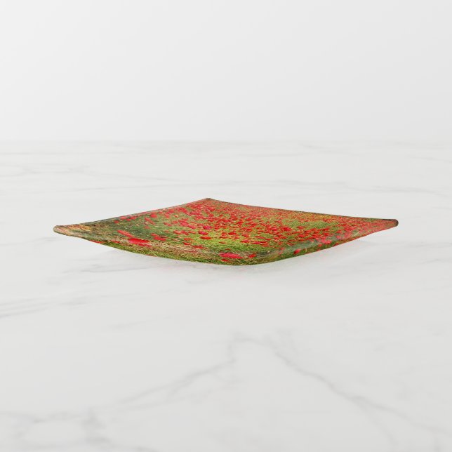 Poppy Design Trinket Tray (Angled)