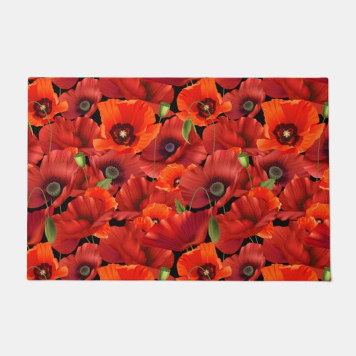 Poppy Doormat