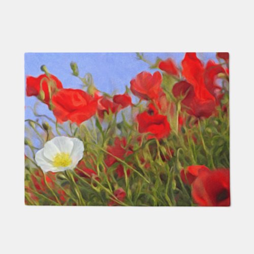 Poppy Doormat