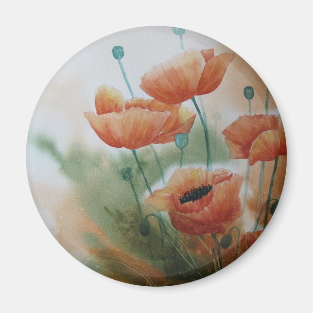 Poppy Dreams Magnet (Front)