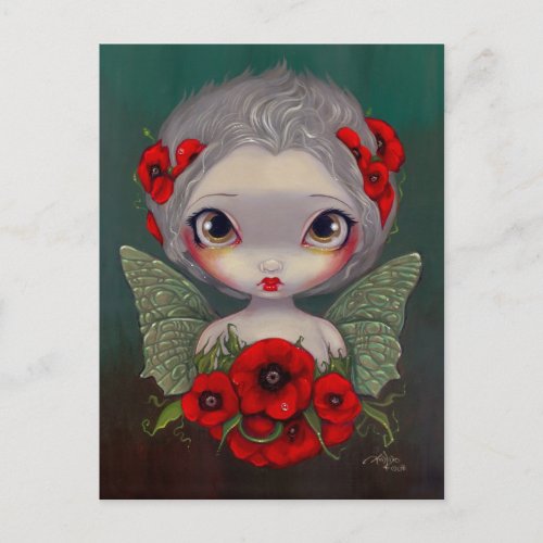 Poppy Fairy Postcard