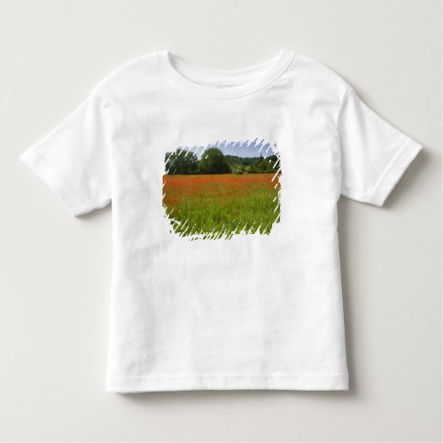 Poppy field Chiusi Italy Toddler T_shirt