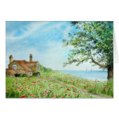 Poppy Field, Coastal Landscape (Front Horizontal)
