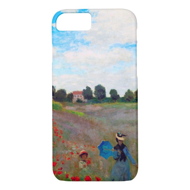 Poppy Field, Monet Case-Mate iPhone Case (Back)