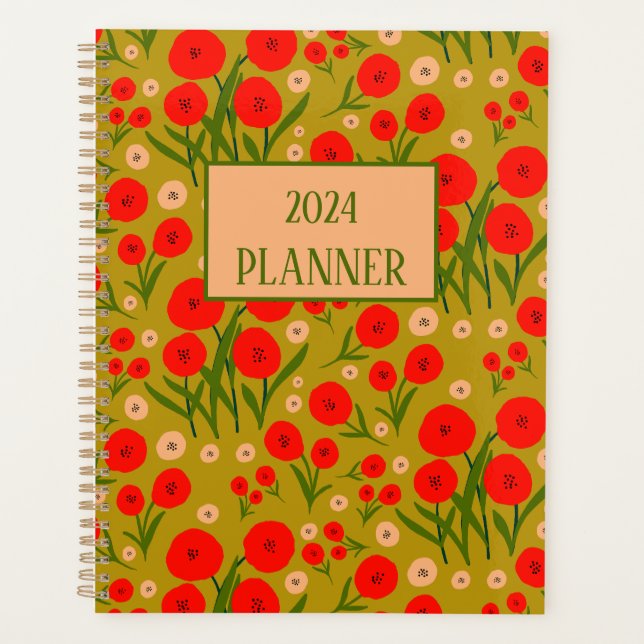 Poppy Field Pattern Planner (Front)