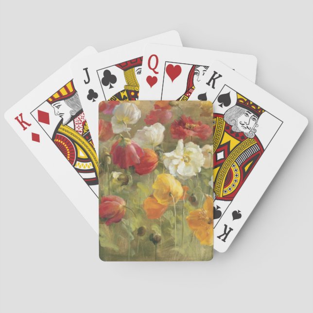 Poppy Field Poker Cards (Back)