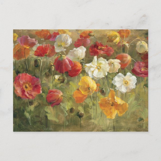 Poppy Field Postcard (Front)