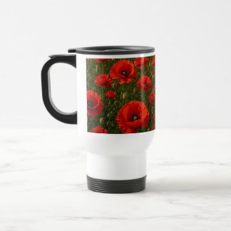 Poppy Field Travel Mug
