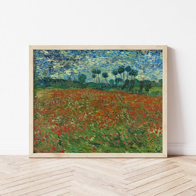 Poppy Field | Vincent van Gogh Poster (Creator Uploaded)