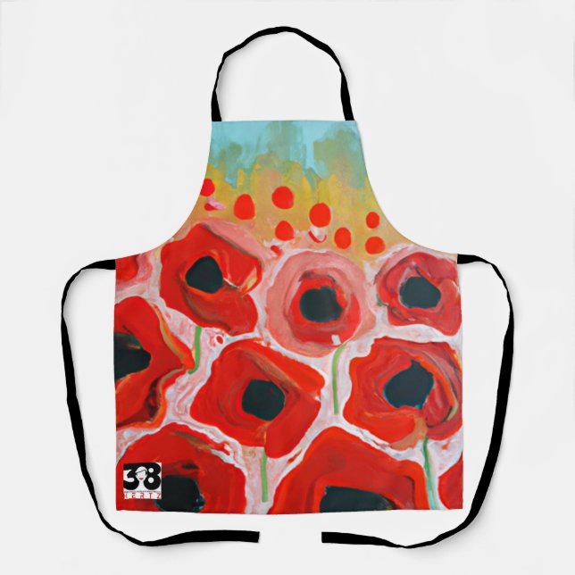 Poppy Fields Apron (Front)