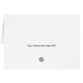 Poppy Fields Cards (Back Horizontal)