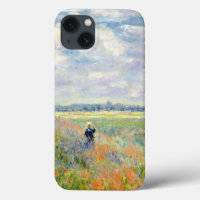 Poppy Fields near Argenteuil by Claude Monet