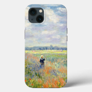 Poppy Fields near Argenteuil by Claude Monet iPhone 13 Case