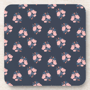 Poppy Flower Beverage Coaster