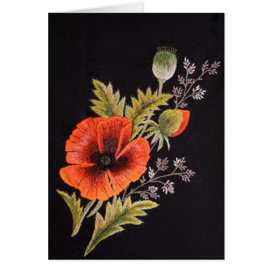 Poppy Flower Cards (Front)