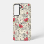 Poppy Flower Garden Pattern Samsung Galaxy S21 Case