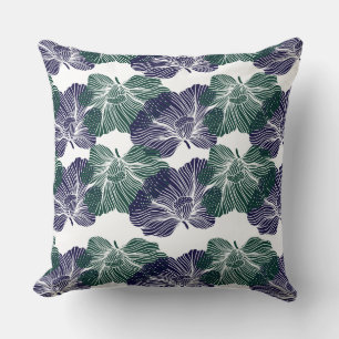 Poppy Flowers Accent Pillow