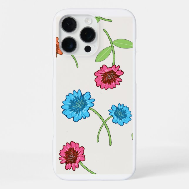poppy flowers iPhone case (Back)