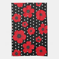 GINGHAM - Poppy Tea Towel