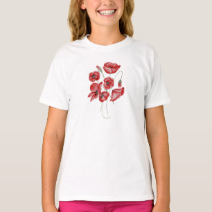 Poppy Flowers T-Shirt