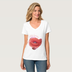 Poppy. Funny text. T-Shirt