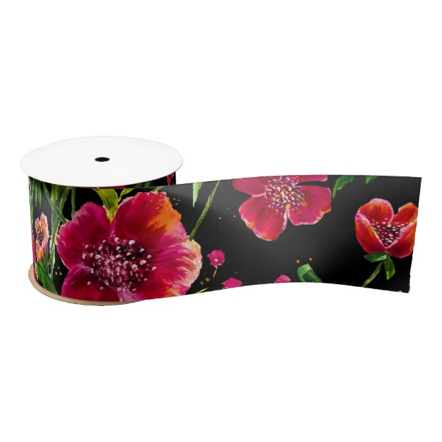 Poppy Garden Ribbon (Spool)