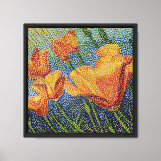Poppy Glow Canvas Print