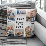 Poppy Grandfather Grandchildren Photo Collage Throw Pillow<br><div class="desc">Celebrate the special bond between Poppy and his grandchildren with the "Poppy Grandfather Grandchildren Photo Collage" Throw Pillow. This personalized throw pillow features a beautifully arranged collage of cherished photos, capturing precious moments and joyful memories shared with his beloved grandchildren. The heartfelt title "Poppy" is prominently displayed, adding a loving...</div>