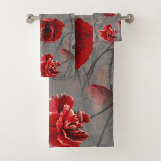Poppy Haze Bath Towel Set