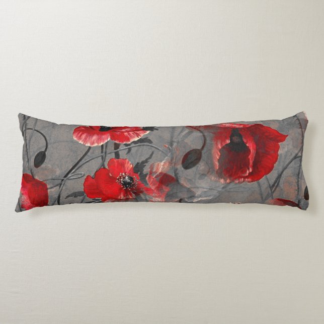 Poppy Haze Body Pillow (Front)