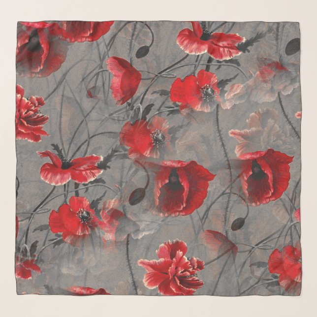 Poppy Haze Scarf (Front)