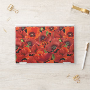 Poppy HP Laptop Skin