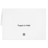 Poppy in Nidd Cards (Back Horizontal)