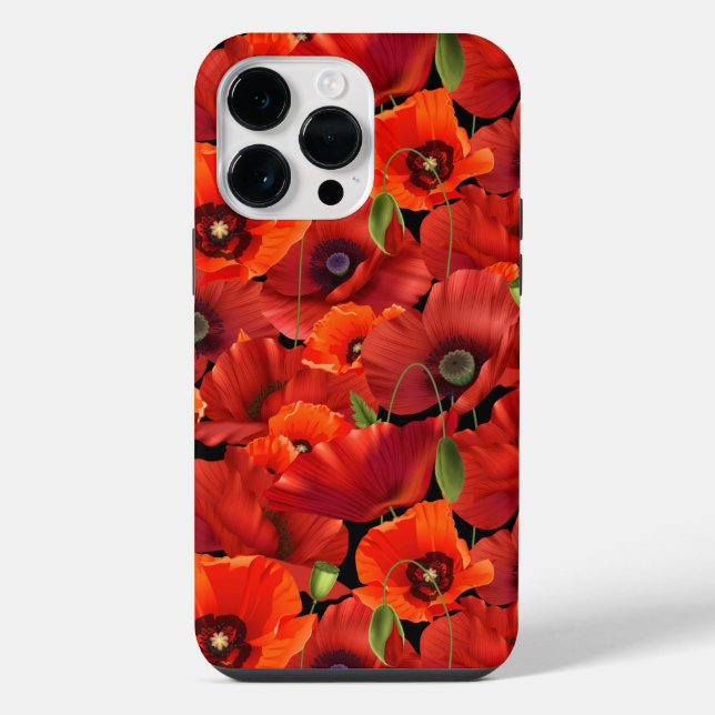 Poppy Iphone Case (Back)