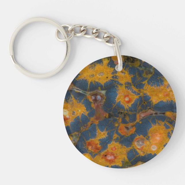 Poppy Jasper Keychain (Front)