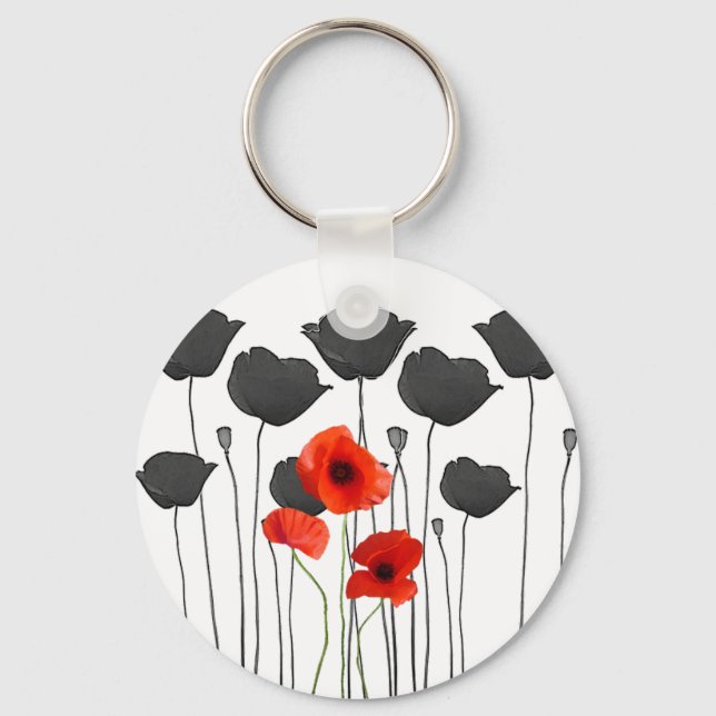 poppy keychain (Front)