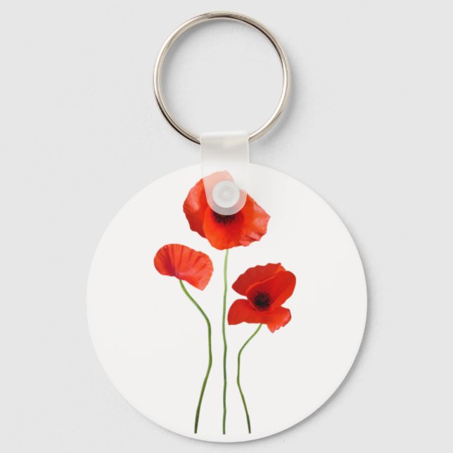 poppy keychain (Front)