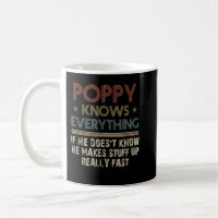 Poppy Know Everything - Grandpa Gift