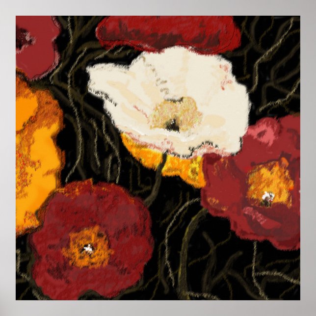 poppy Large Poster (Front)